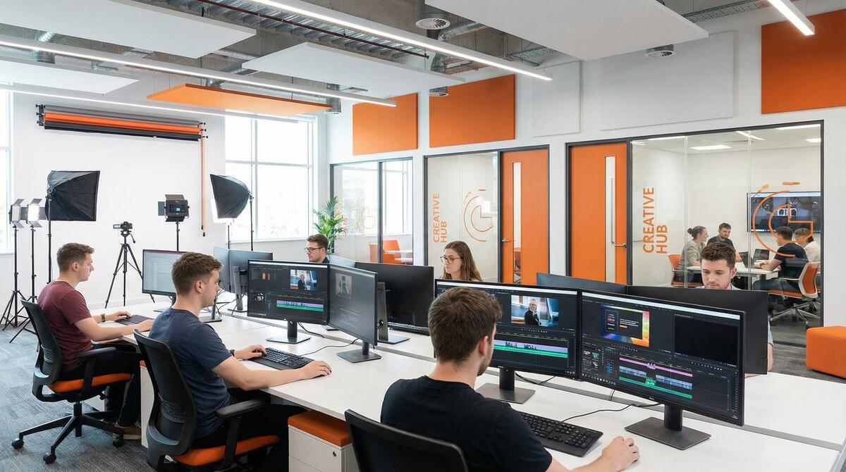 茄子视频办公环境